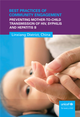 Best Practices of Community Engagement Preventing Mother-To-Child Transmission of Hiv, Syphilis and Hepatitis B