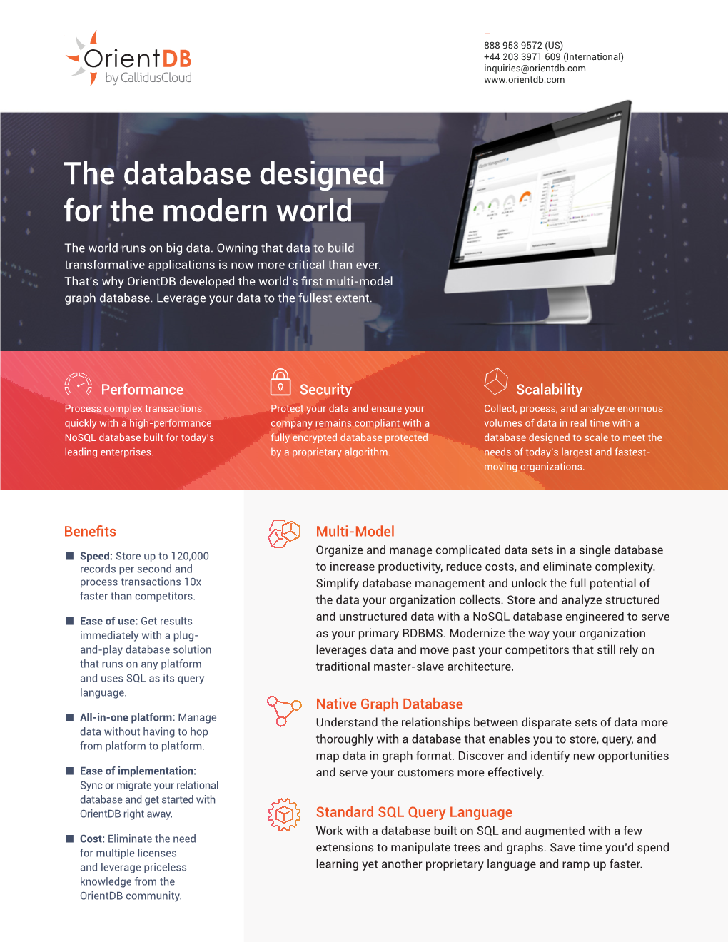 The Database Designed for the Modern World