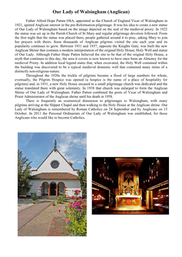 Our Lady of Walsingham (Anglican)