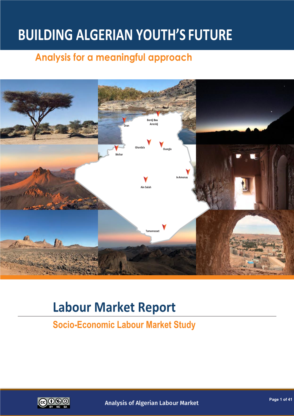 Labour Market Report Socio-Economic Labour Market Study