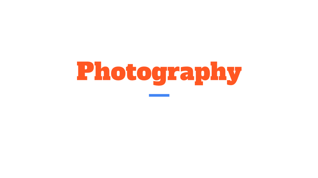 Photography Terms