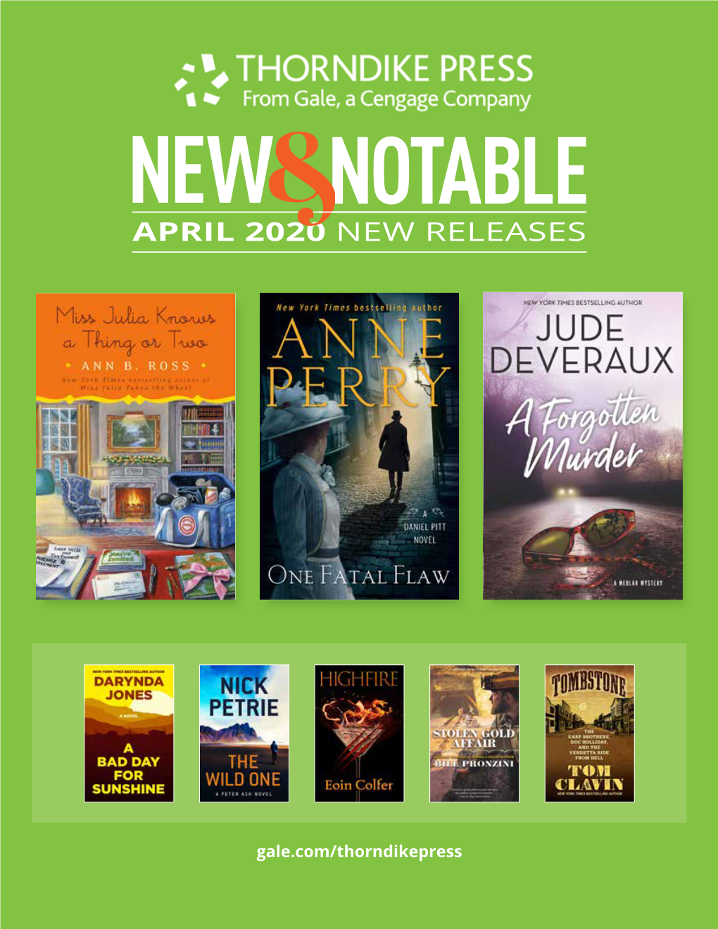 April 2020 New Releases