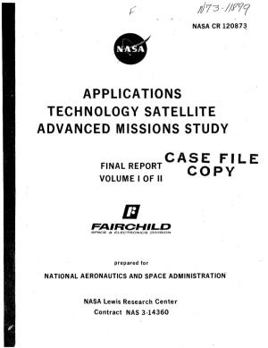 Applications Technology Satellite Advanced Missions Study