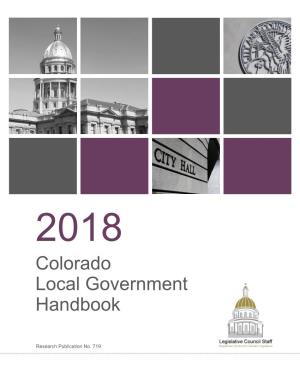 Local Government Handbook (2018)