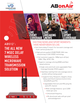 The All New 7 Msec Delay Wireless