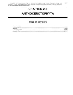 Anthocerotophyta
