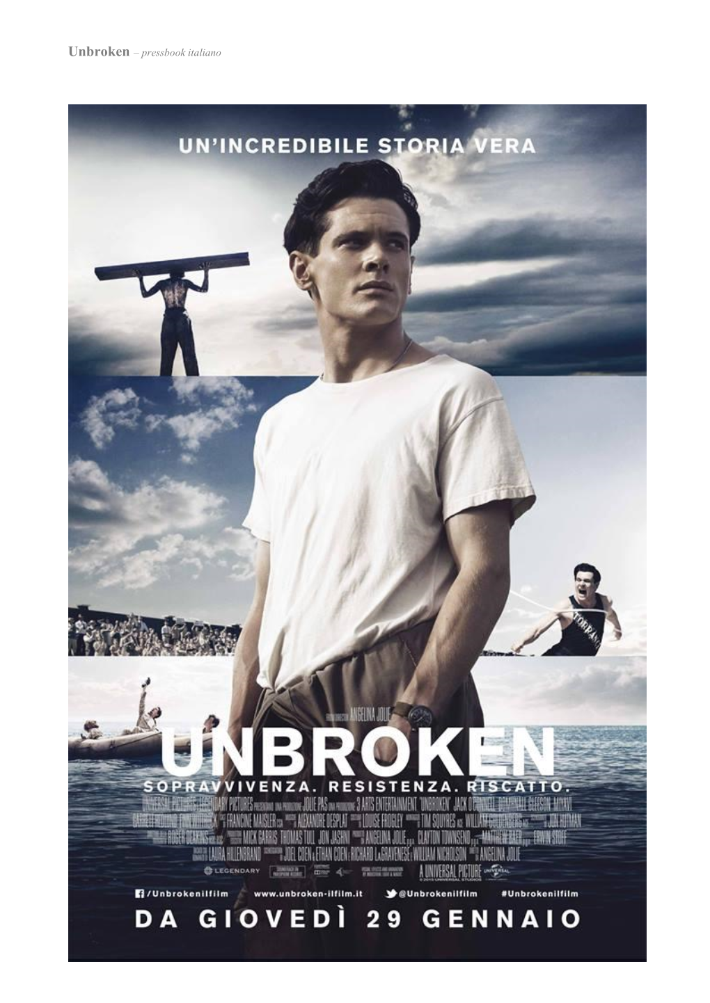 Unbroken – Pressbook Italiano