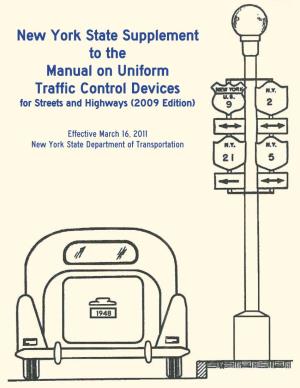 NYS Supplement to the Manual on Uniform Traffic Control Devices