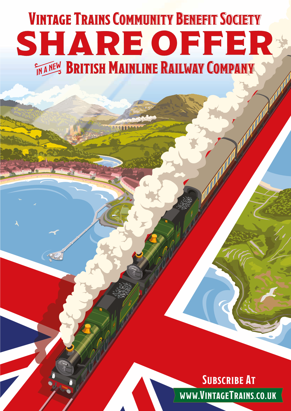 Vintage Trains Community Benefit Society SHARE OFFER in a New British Mainline Railway Company