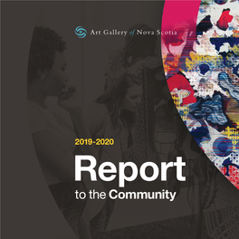 Report to the Community 2019-2020