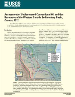 Assessment of Undiscovered Conventional Oil and Gas Resources of the Western Canada Sedimentary Basin, Canada, 2012