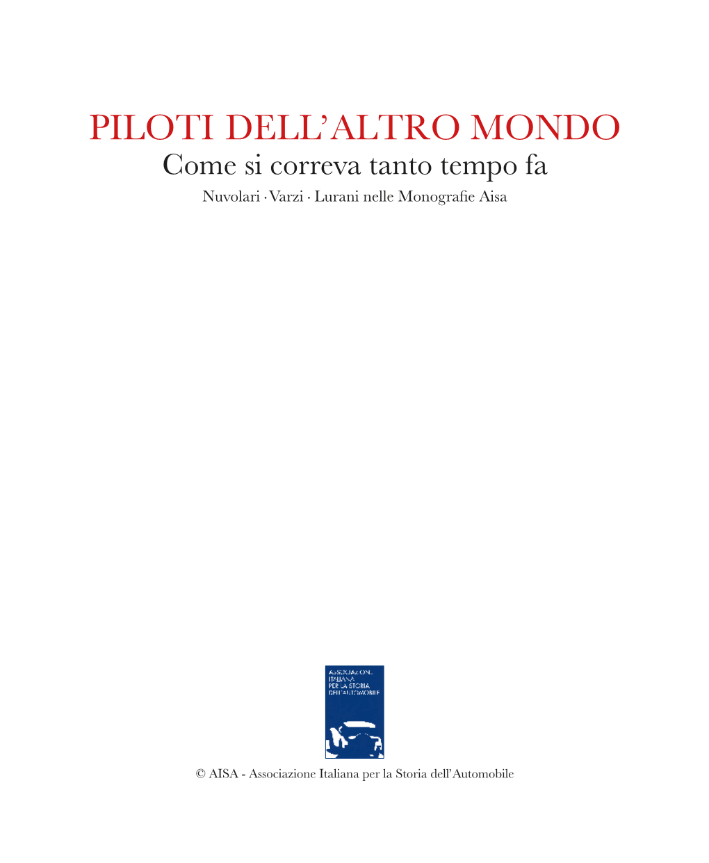 Piloti Dell'altro Mondo