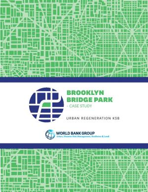 Brooklyn Bridge Park - Case Study