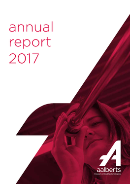 Annual Report 2017 Aalberts.Com/2017 Annual Report 2017 Key Figures 2017
