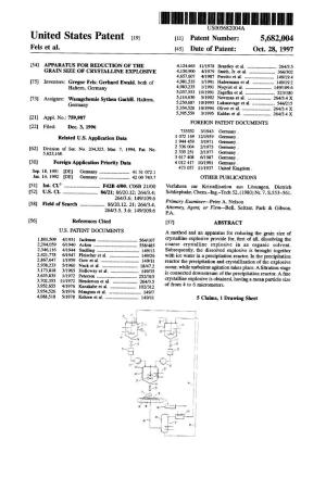 United States Patent (19) 11 Patent Number: 5,682,004 Fels Et Al