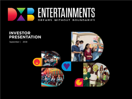 DXB Entertainments Investor Presentation
