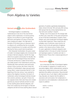 From Algebras to Varieties