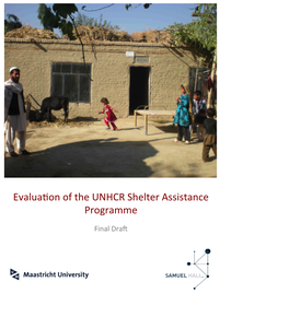 Evaluation of the UNHCR Shelter Assistance Programme in Afghanistan