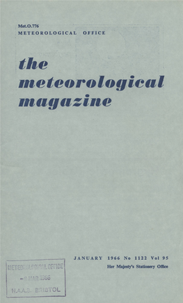 The Meteorological Magazine