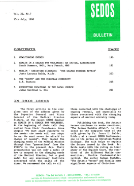 Sedos-Bulletin-2207.Pdf