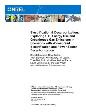 Electrification & Decarbonization