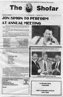 Jon Simon to Perform at Annual Melting