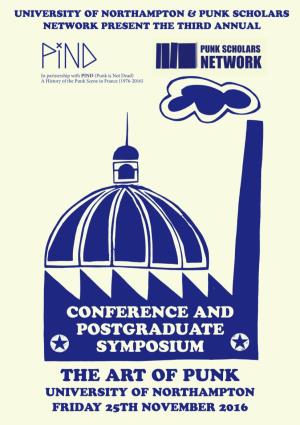 Punk Scholars Network Conference