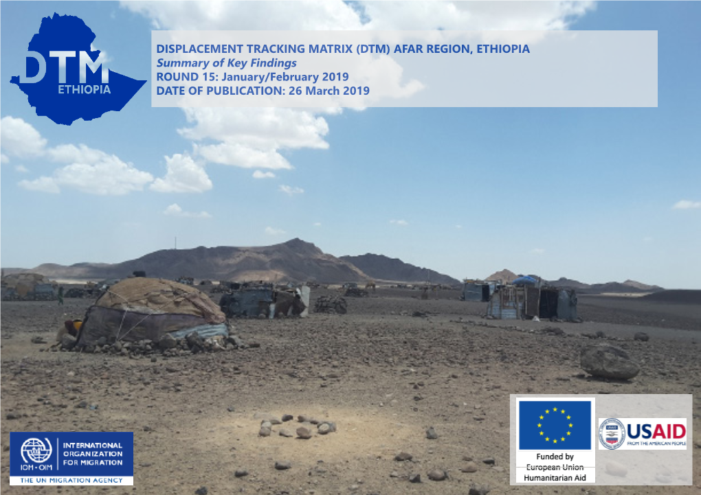 AFAR REGION, ETHIOPIA Summary