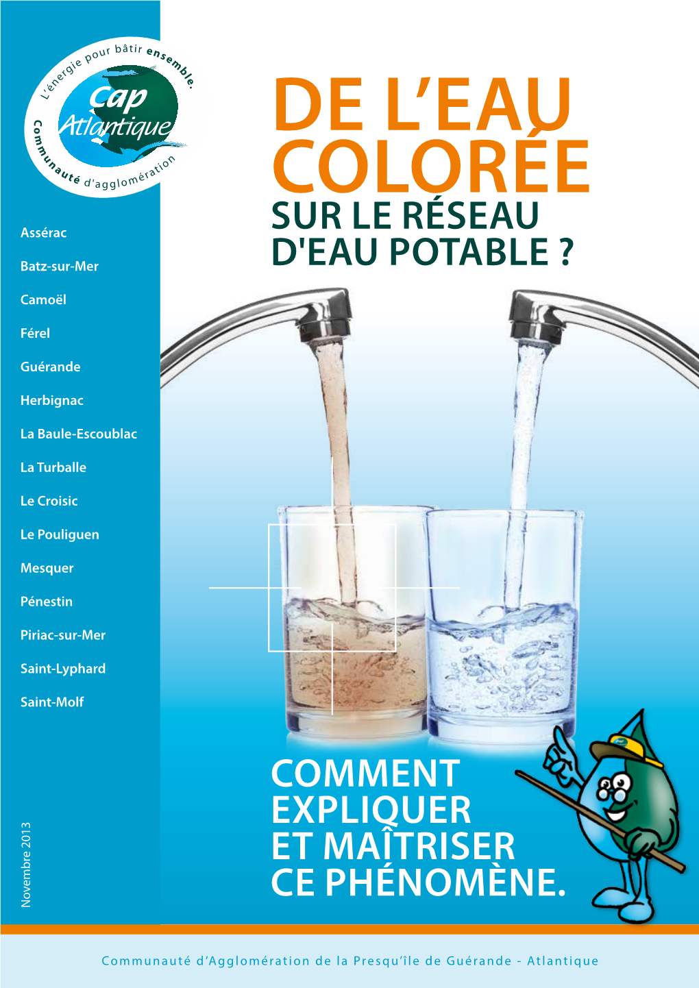 De L'eau Colorée Au Robinet Pendant Quelques Heures