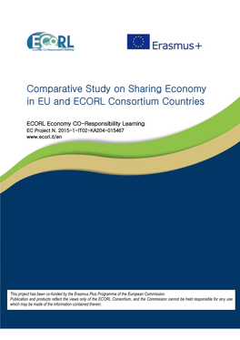 Comparative Study on Sharing Economy in EU and ECORL Consortium Countries