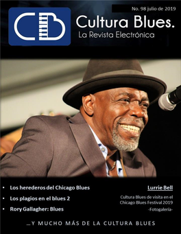 Julio 2019 CULTURA BLUES. LA REVISTA ELECTRÓNICA Página | 1