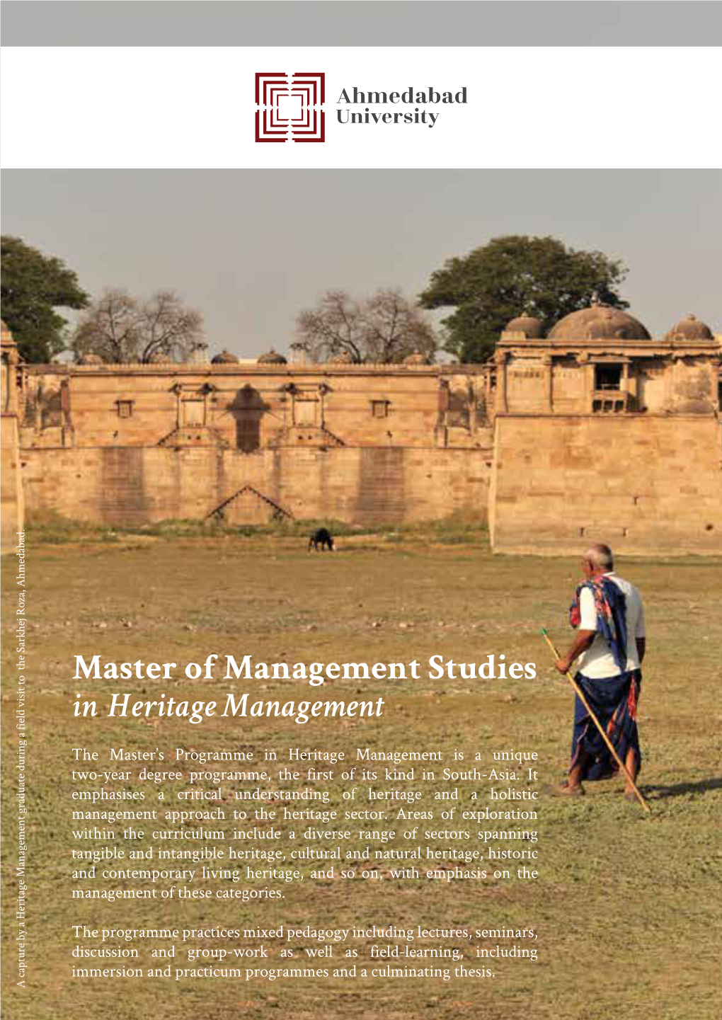 Master of Management Studies in Heritage Management