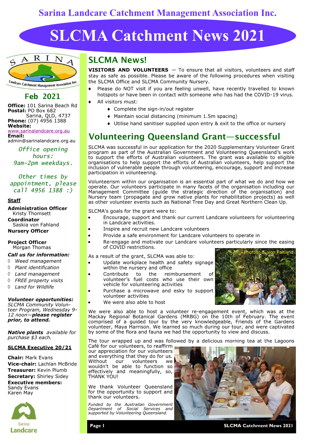 SLCMA Newsletter Feb 2021