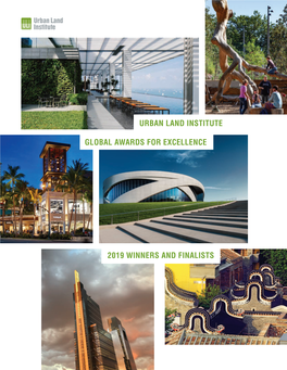 ULI GLOBAL AWARDS for EXCELLENCE: 2019 Winners