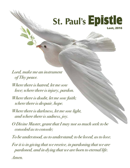 St. Paul's Epistle