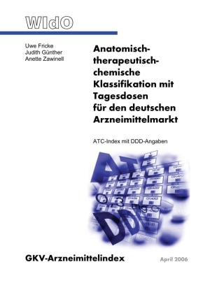 ATC-Index Mit DDD-Angaben Für Den Deutschen Arzneimittelmarkt 5
