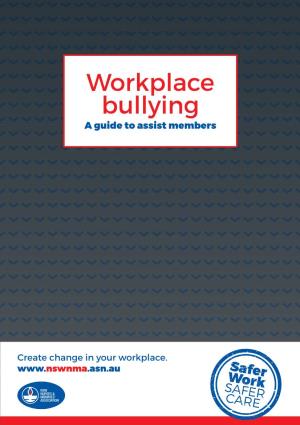 Workplace Bullying.Indd