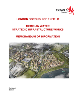 London Borough of Enfield Meridian Water Strategic Infrastructure Works