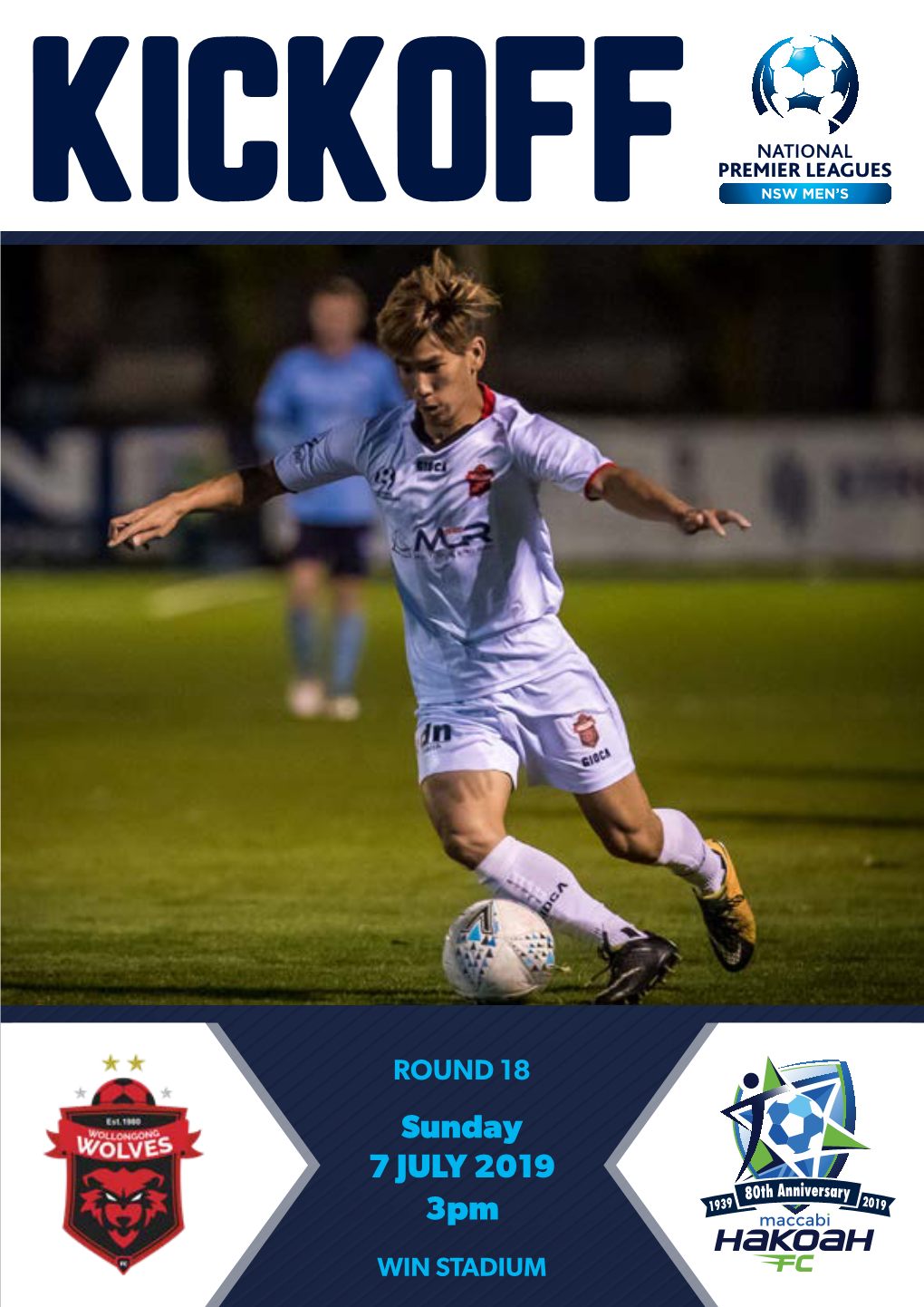 2019 R18 – Wollongong Wolves FC V Hakoah Sydney City East FC