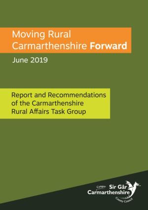 Moving Rural Carmarthenshire Forward