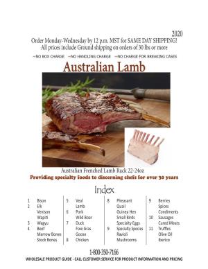 Australian Lamb
