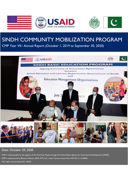 Mobilization Program Sindh Community
