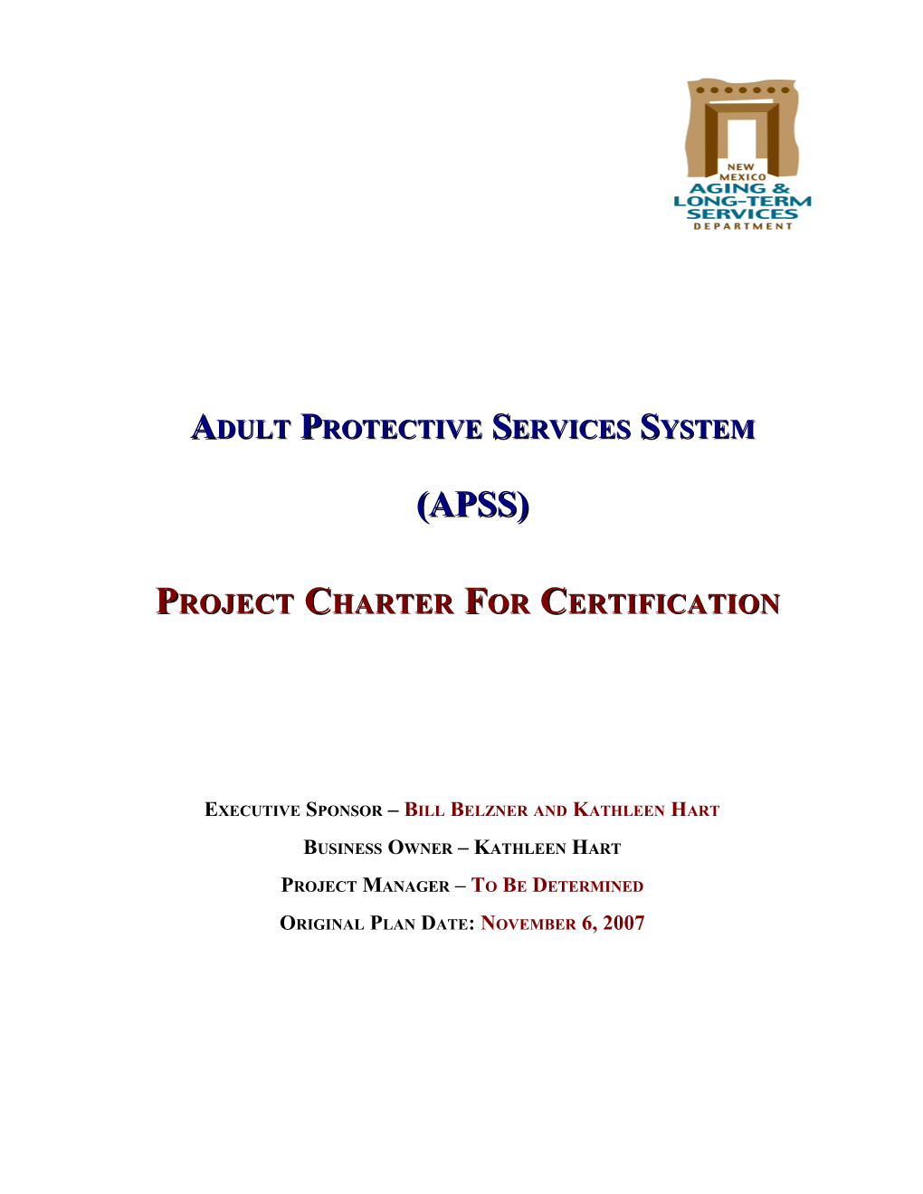 Adult Protective Services System