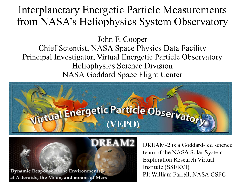 Interplanetary Energetic Particle Measurements from NASA's