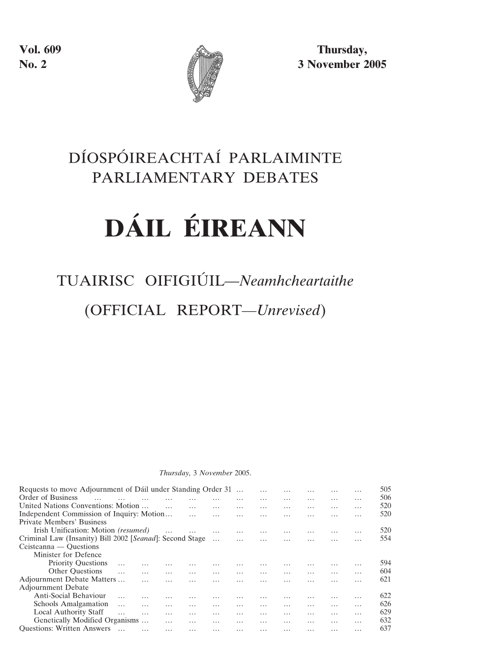 Da´Il E´Ireann