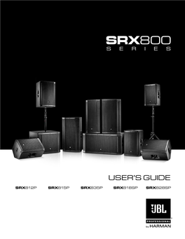 SRX800 User Guide