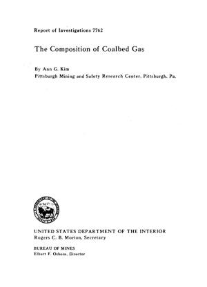 The Composition of Coalbed Gas