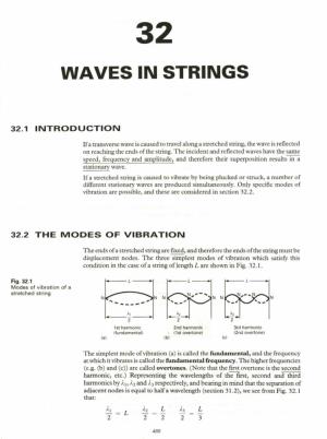 Waves in Strings