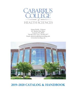2019–2020 Catalog & Handbook