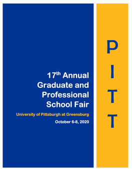 17Th Annual Graduate and Professional School Fair